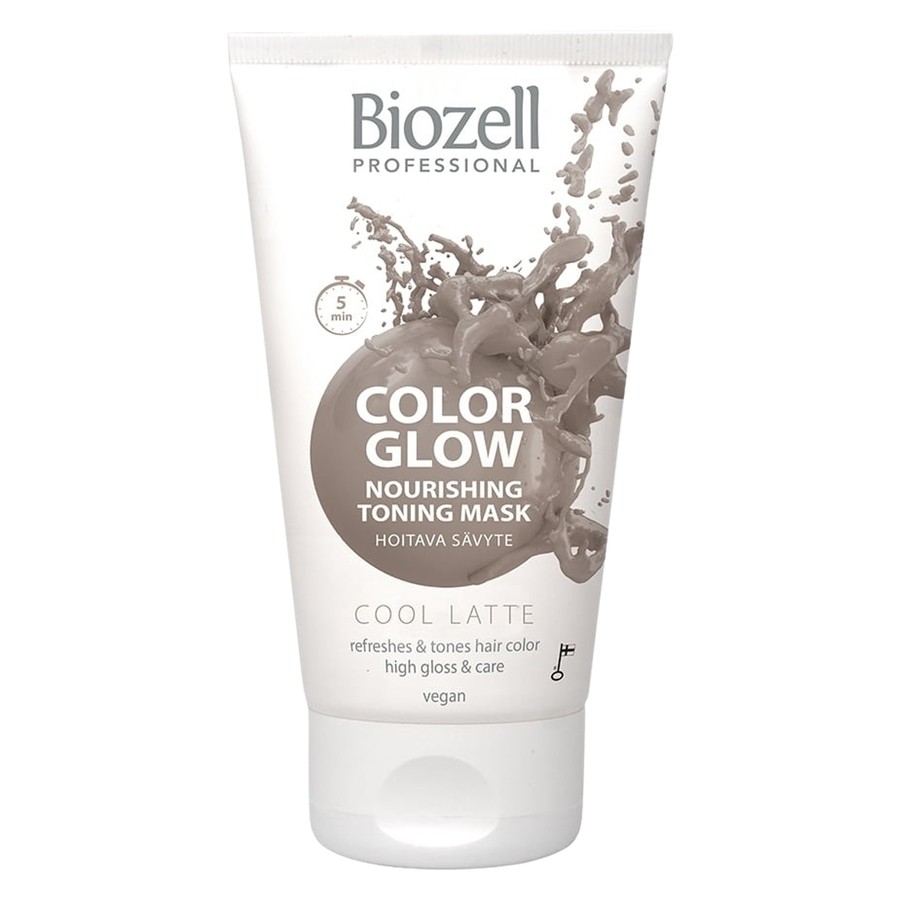 Biozell Color Glow Nourishing Toning Mask Cool Latte 150 ml