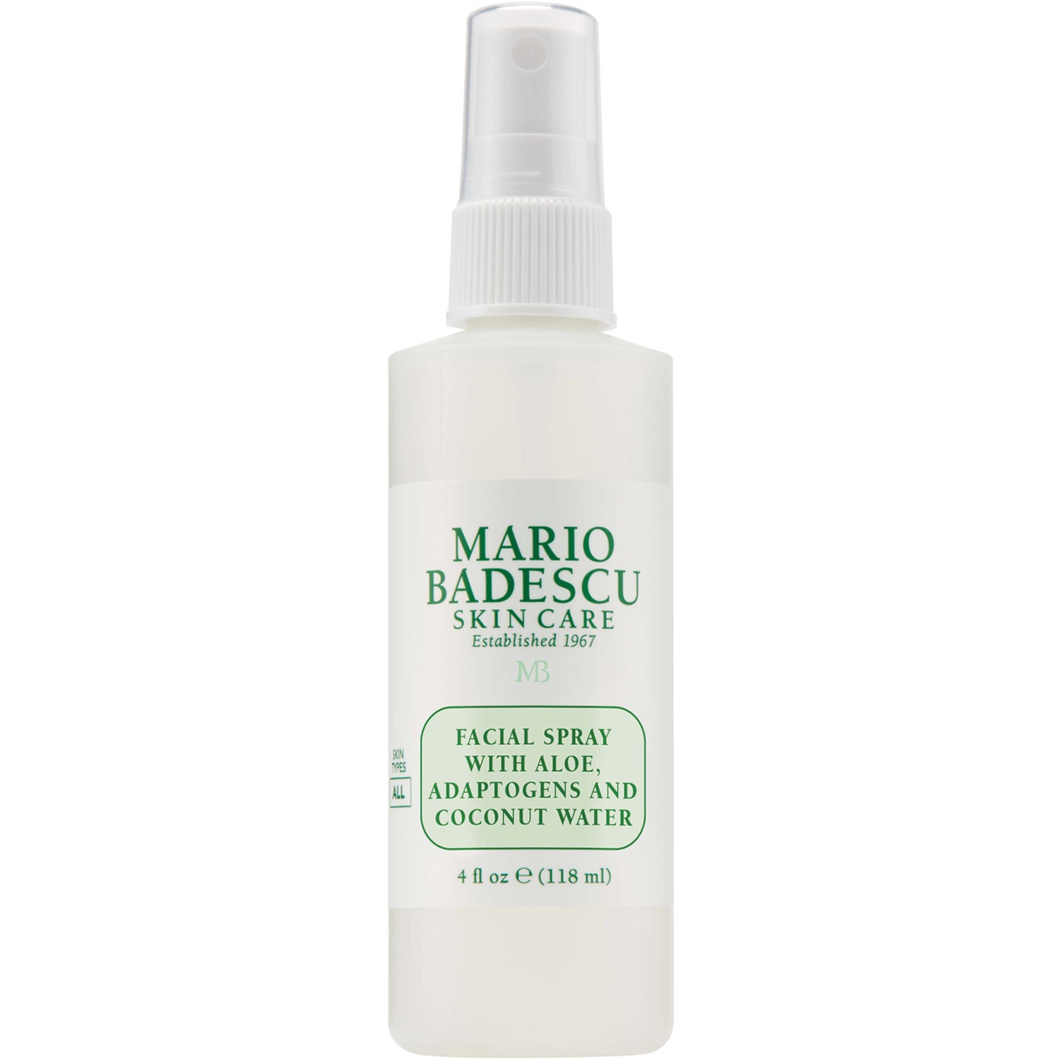 Mario Badescu Facial Spray Aloe, Adaptogens & Coconut Water - 118 ml