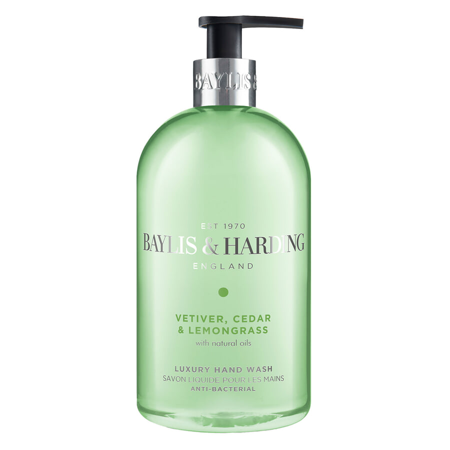 Baylis & Harding Anti Bacterial Vetiver Cedar & Lemongrass Hand W