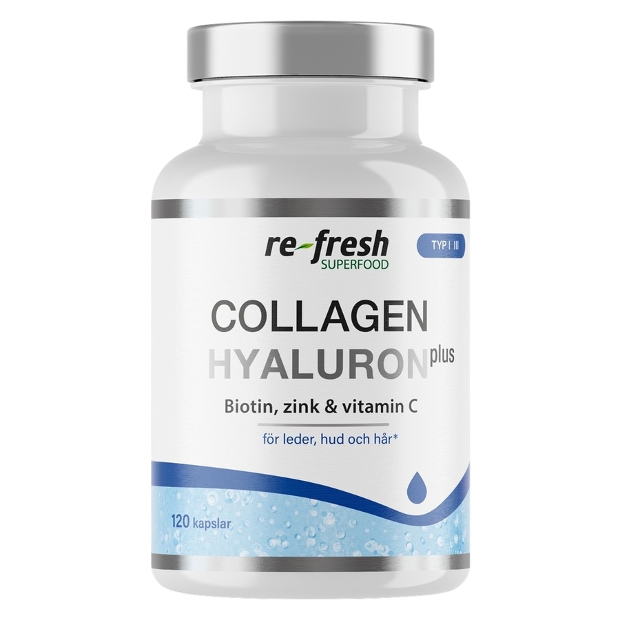 Re-fresh Superfood Collagen Hyaluron Plus 120 Caps