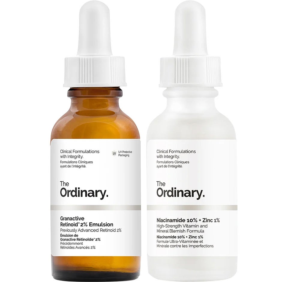 The Ordinary Granactive Retinoid 2% Emulsion & Niacinamide 10% + Zinc 1% 2 x 30 ml - 60 ml