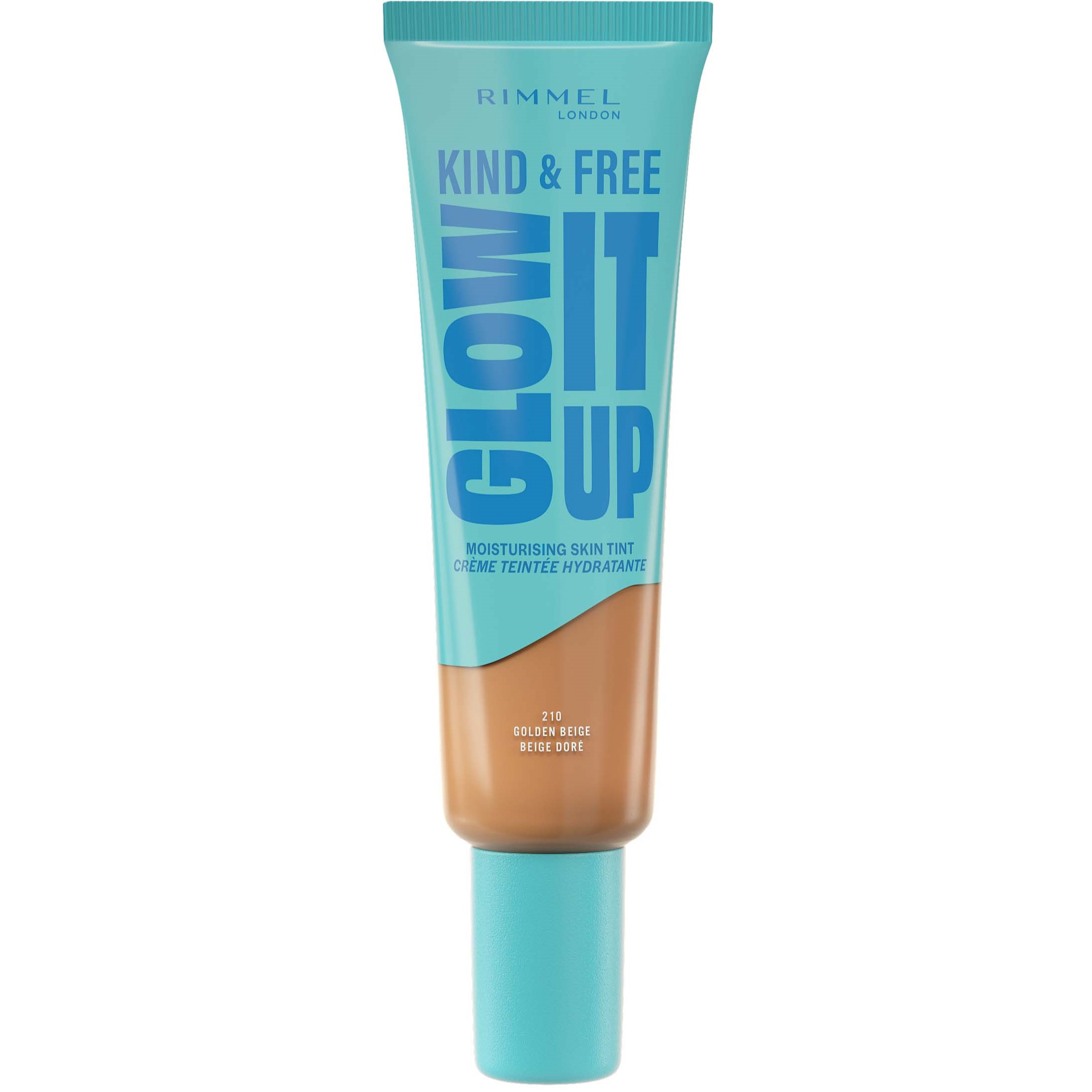 Rimmel Kind & Free Glow It Up Moisturising Skin Tint Golden Beige