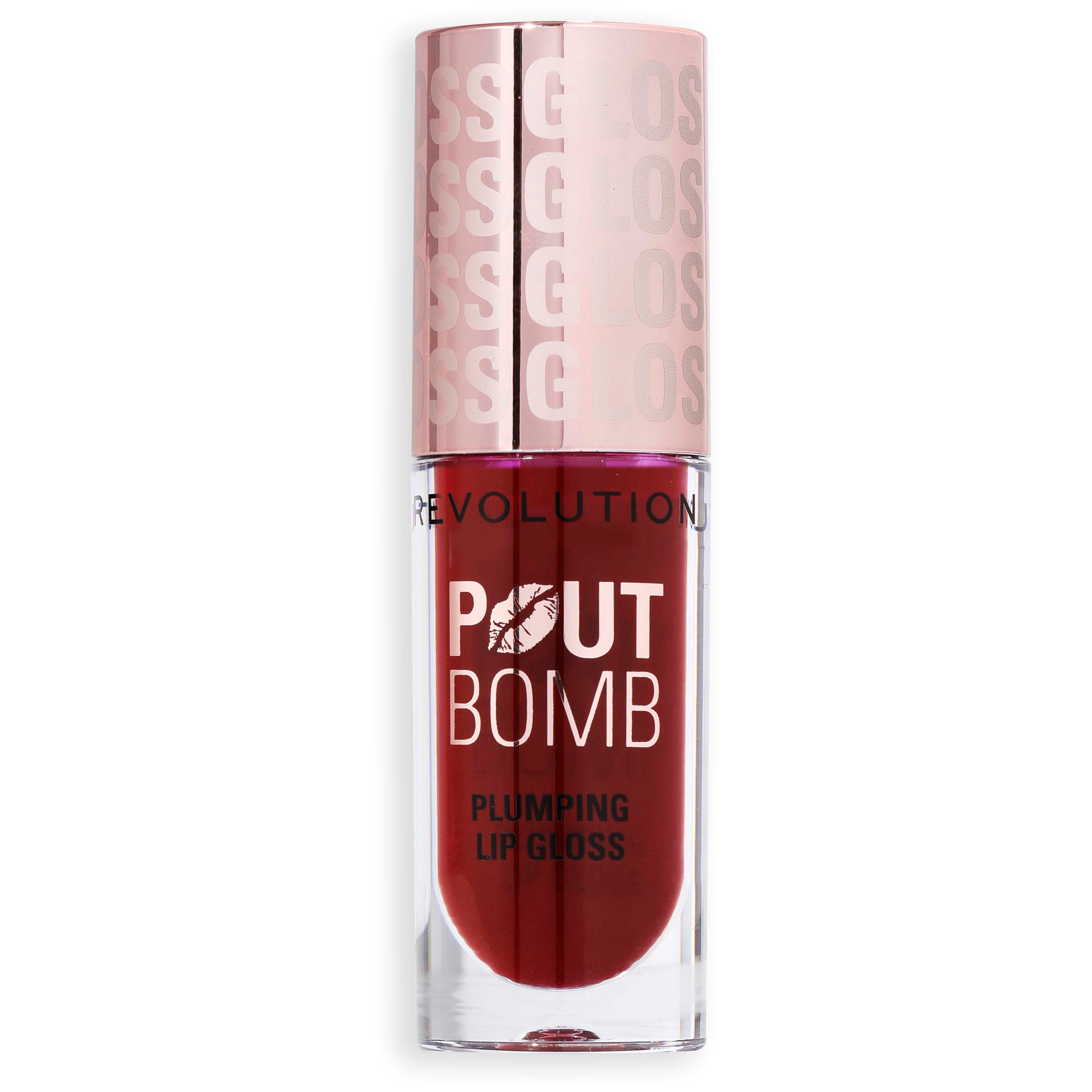 Makeup Revolution Pout Bomb Plumping Gloss Jelly Berry Mauve