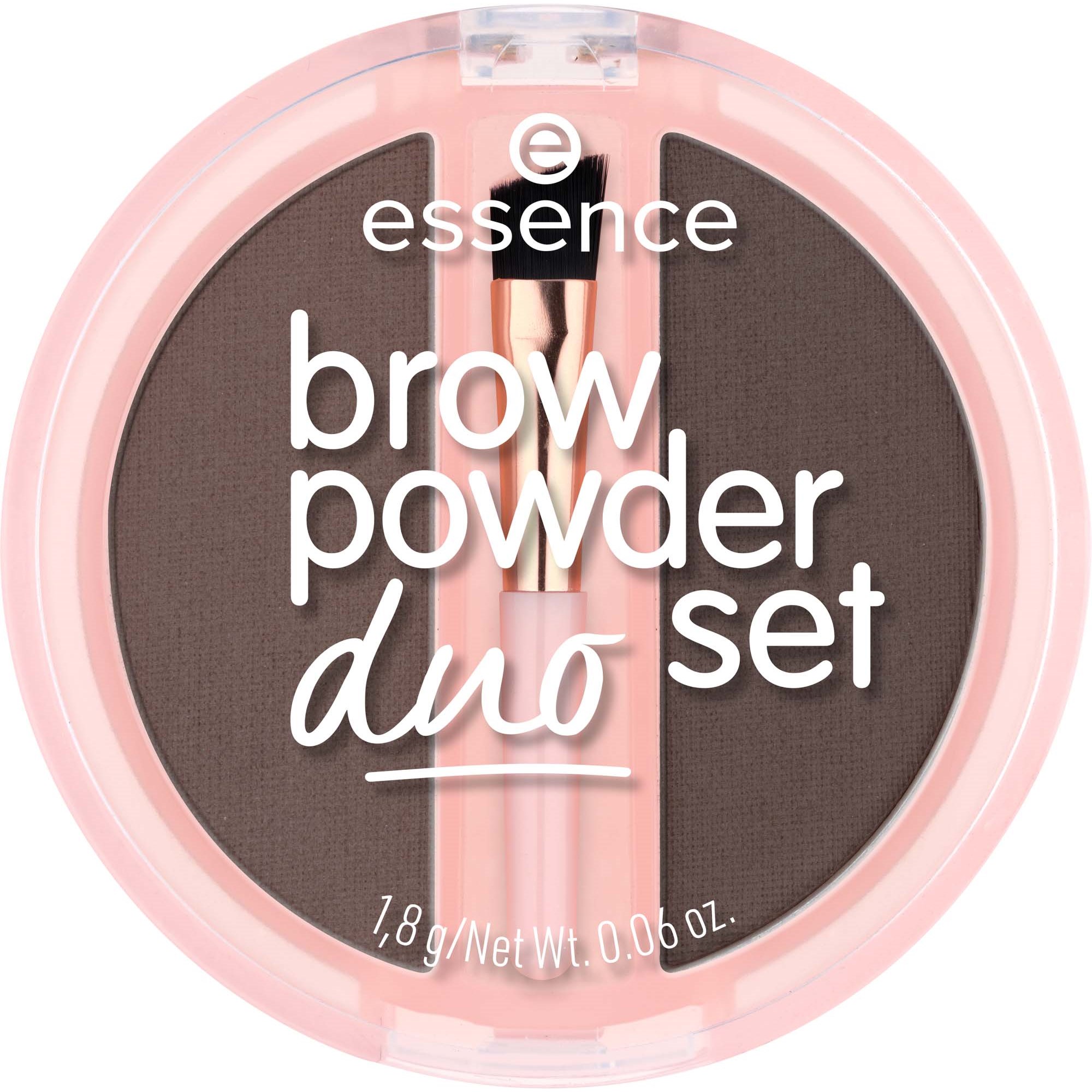 essence Brow Powder Duo Set 03 Dark