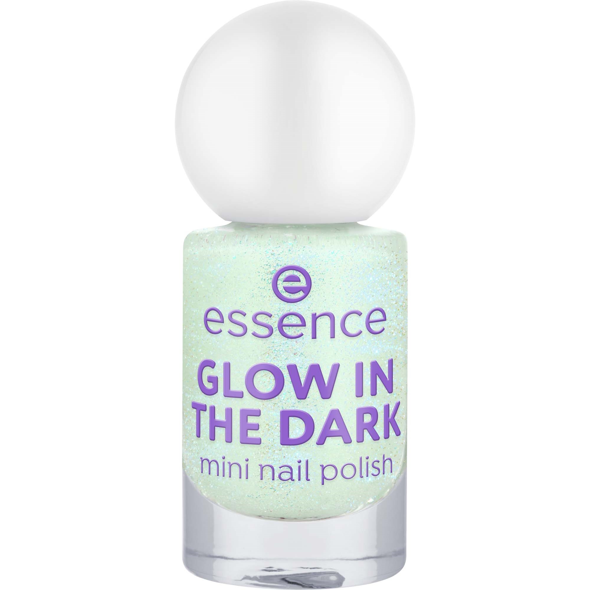 essence Mini Nail Polish 01 Glow In The Dark