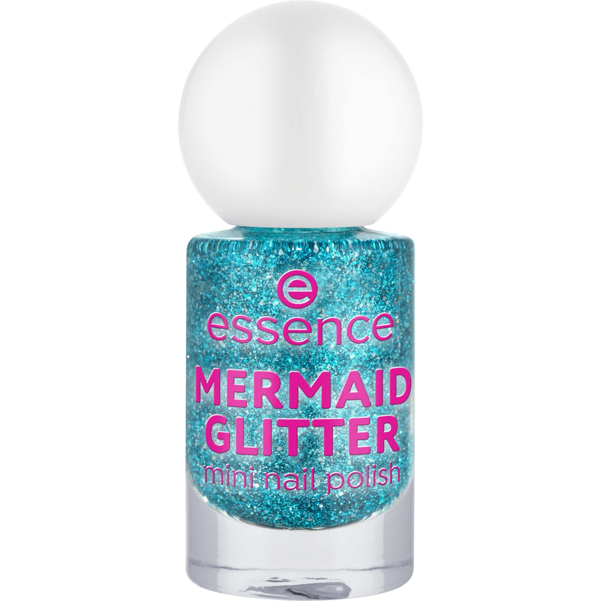 essence Mini Nail Polish 07 Mermaid Glitter