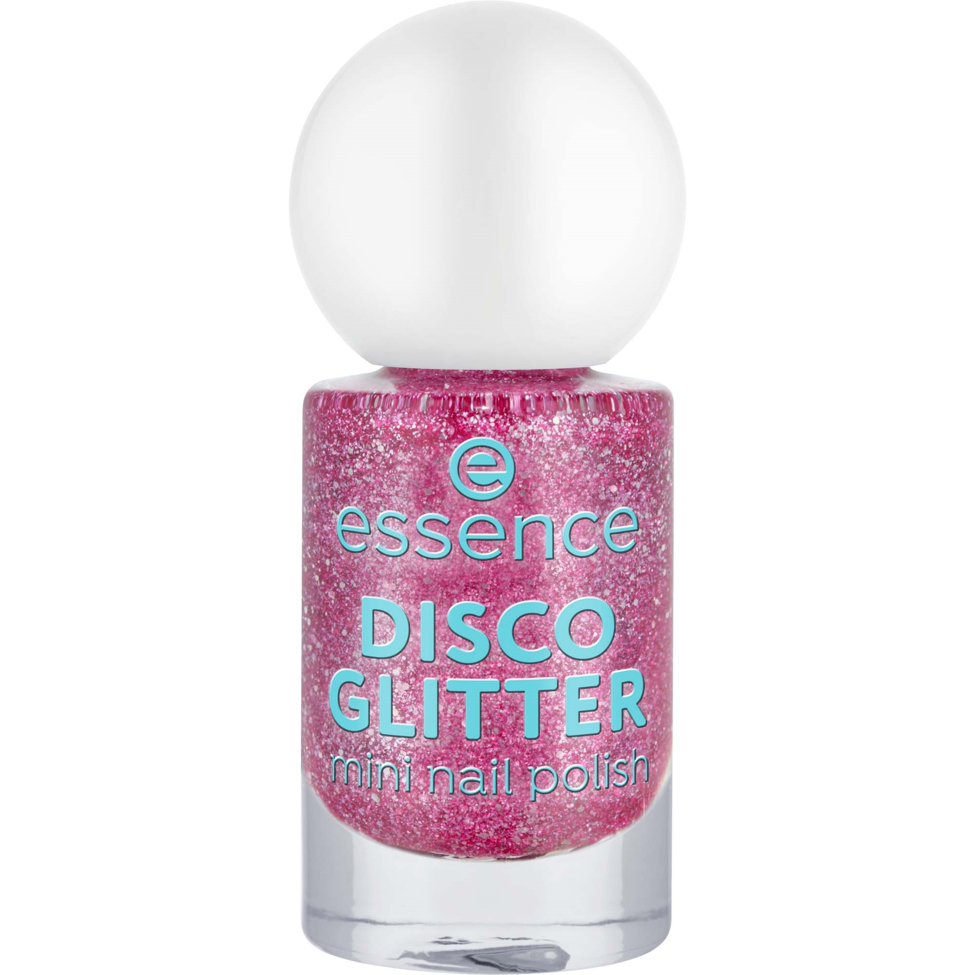 essence Mini Nail Polish 08 Disco Glitter