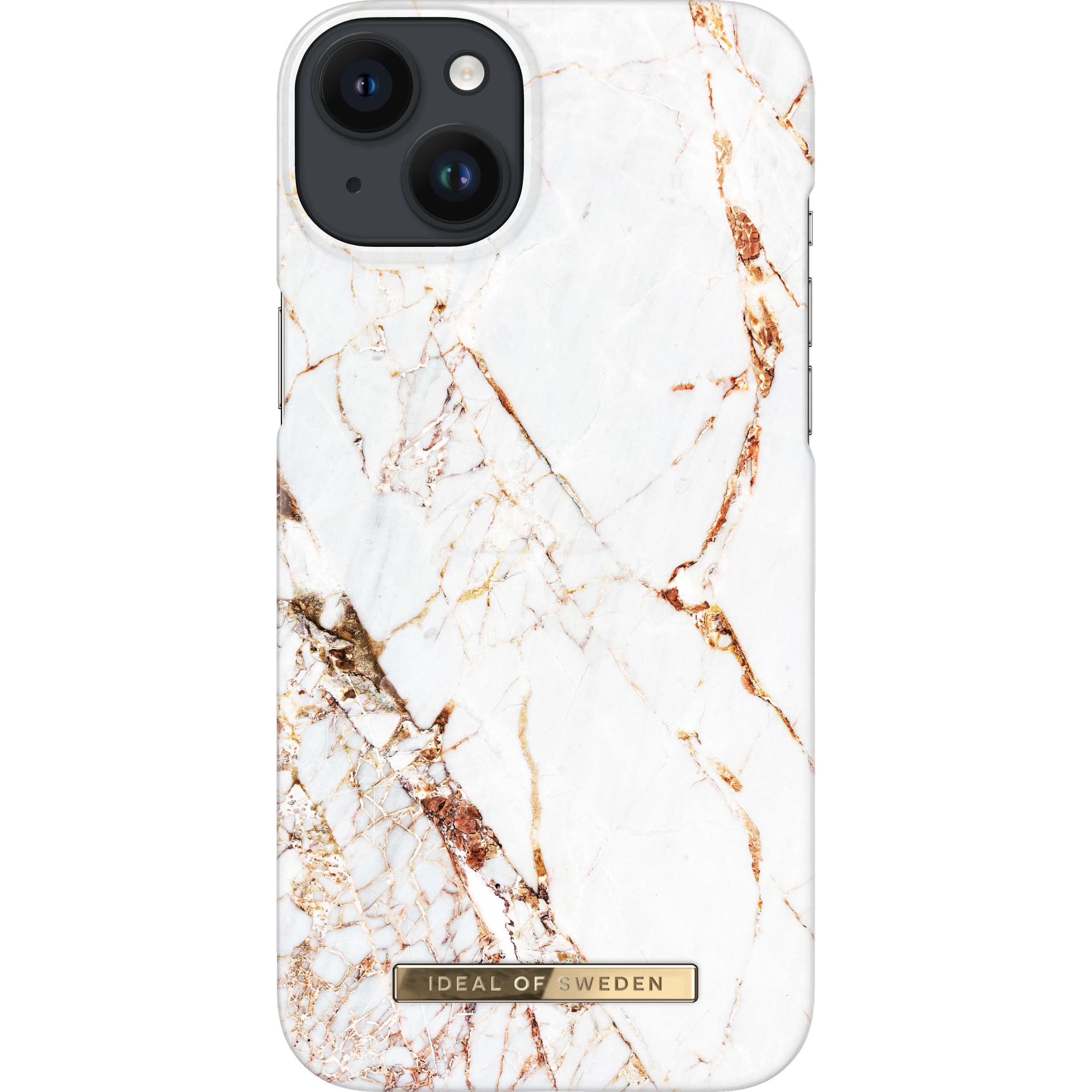 iDeal of Sweden iPhone 14 Plus Fashion Case Carrara Gold