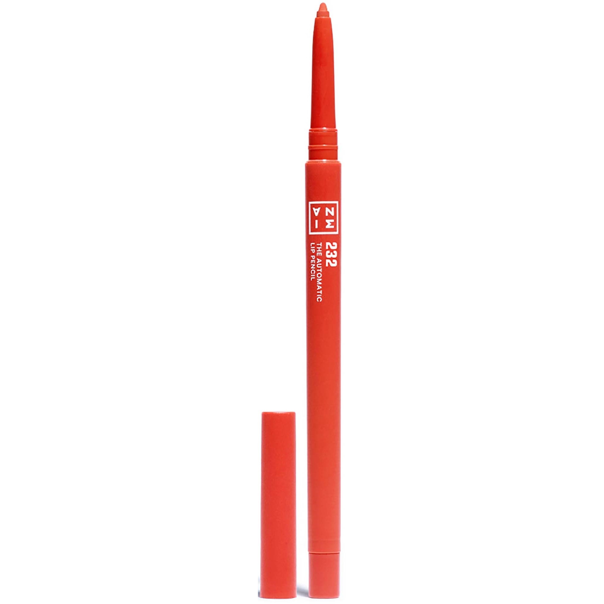 3INA The Automatic Lip Pencil 232 Vivid Red