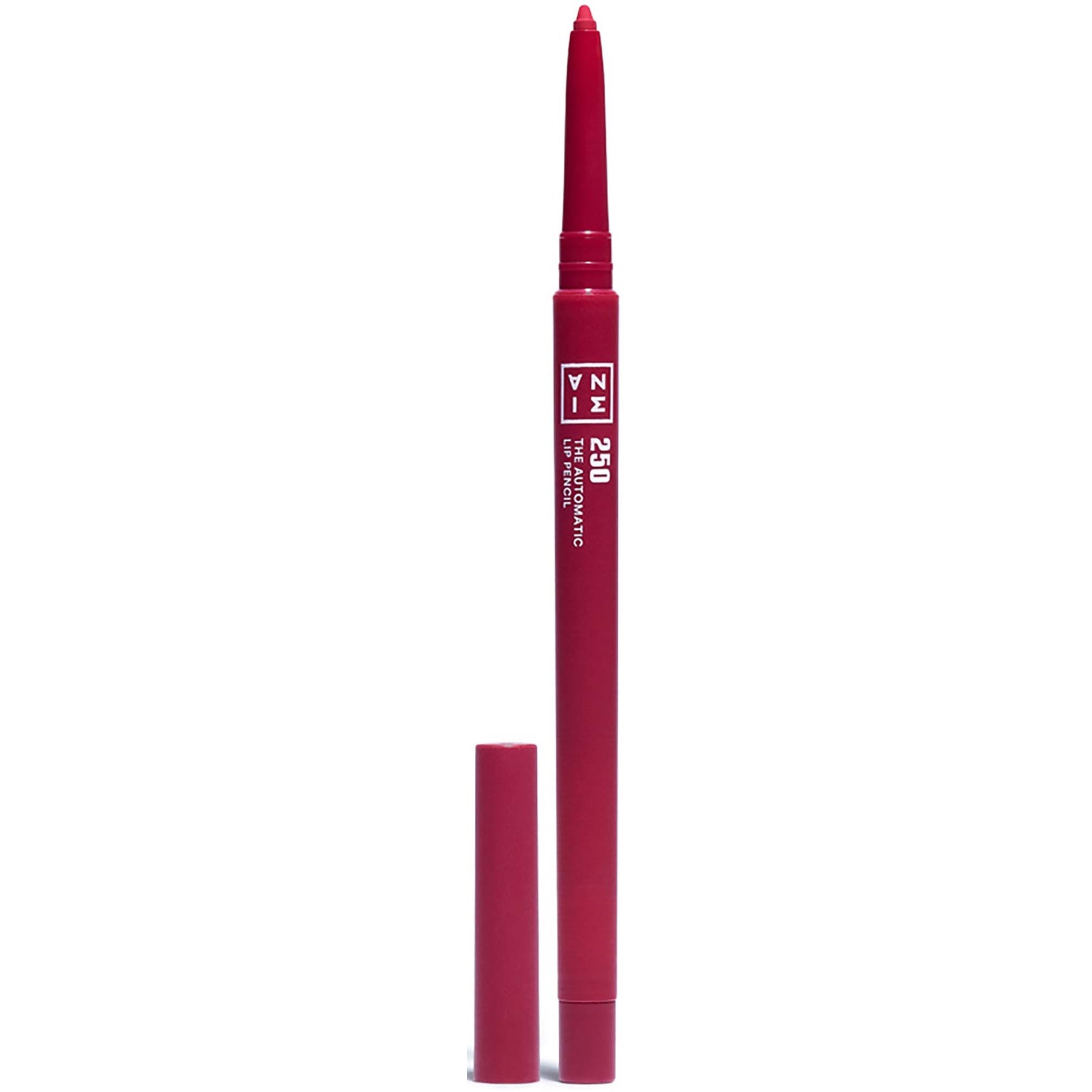 3INA The Automatic Lip Pencil 250 Dark Pink Red