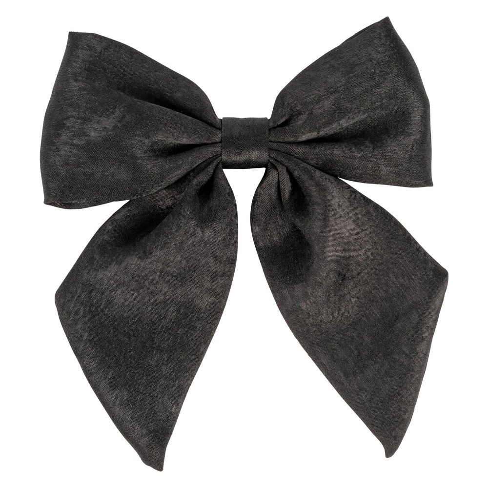 Ibero Hair Clip Bow Black