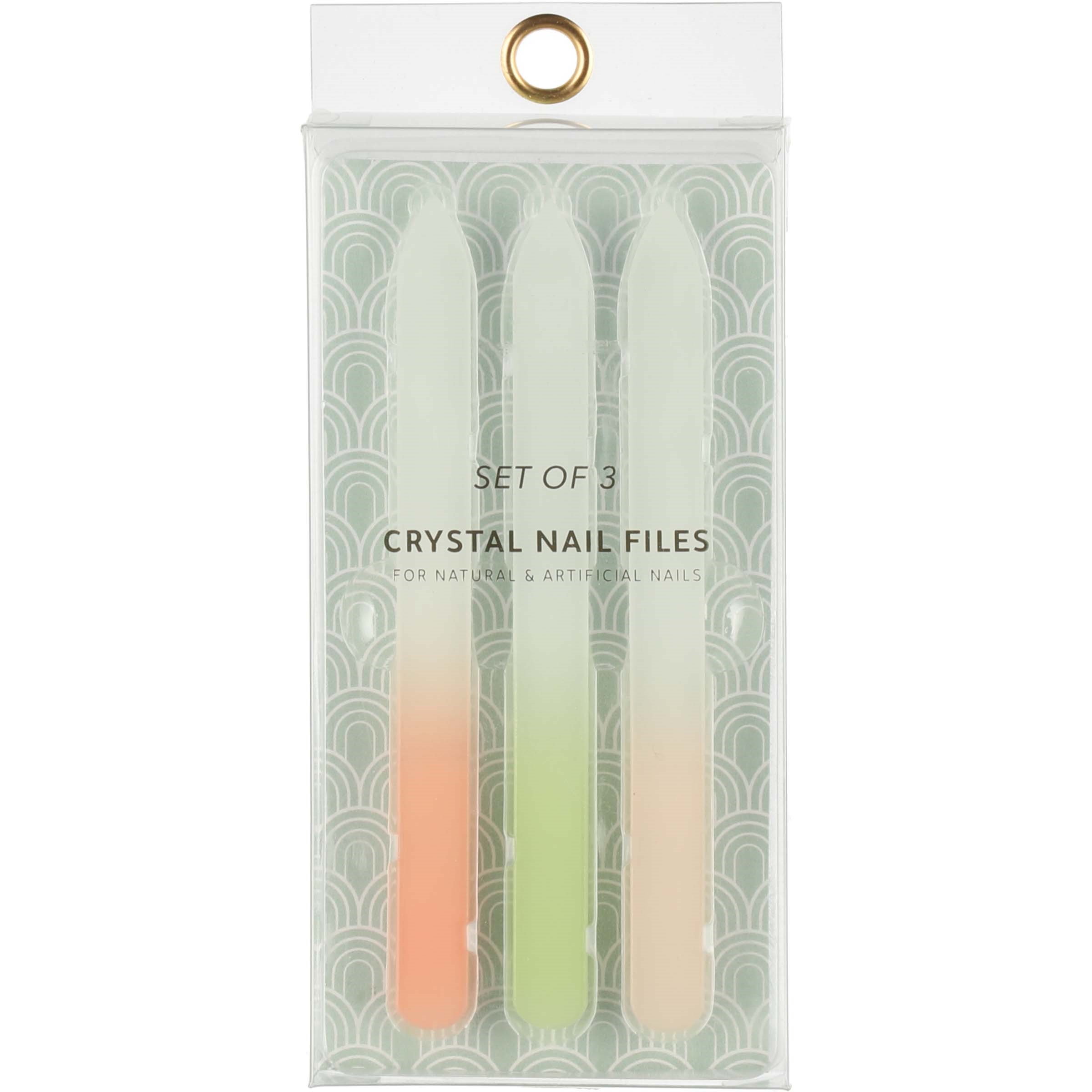 Mineas Nail File Set 3 Pcs Multicolored