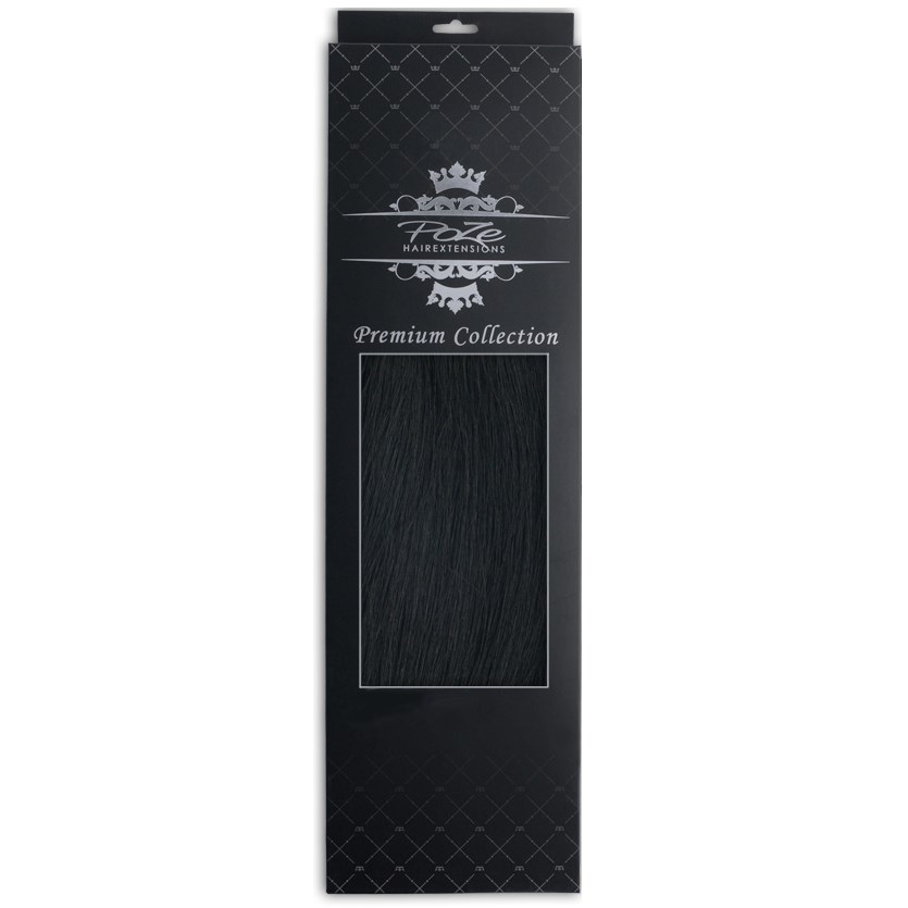 Poze Hairextensions Poze Tape On Premium 50cm 1N Midnight Black