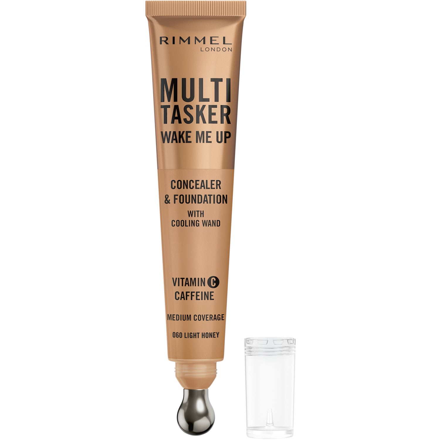 Rimmel London Multi Tasker Wake Me Up Concealer & Foundation Light Honey 060 - 20 ml