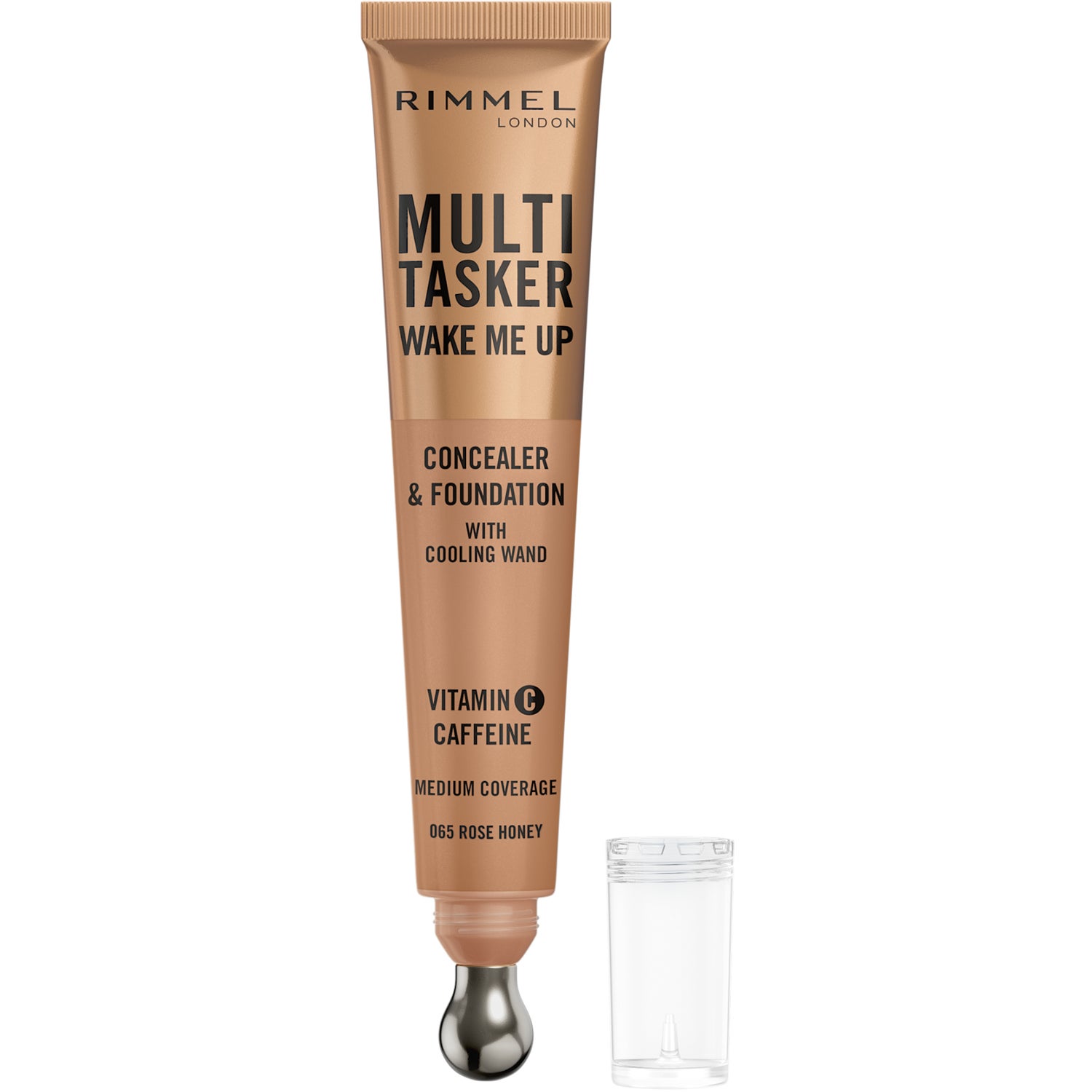 Rimmel London Multi Tasker Wake Me Up Concealer & Foundation Rose Honey 065 - 20 ml