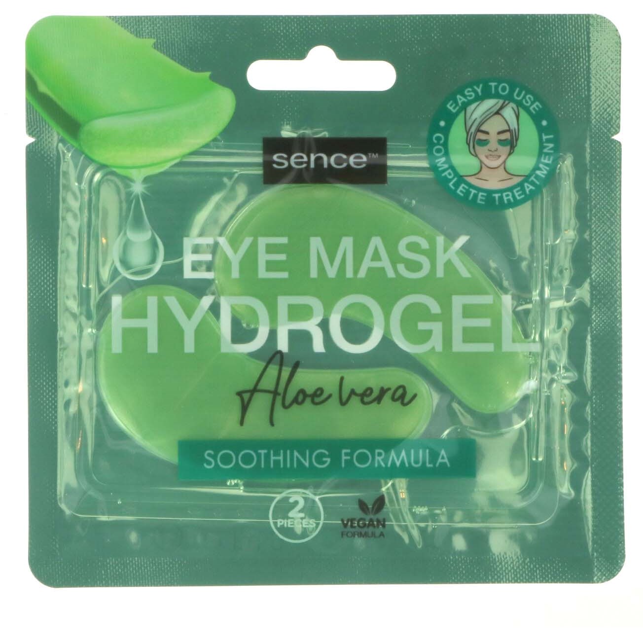 Sencebeauty Eye Mask Hydrogel Under Eye Aloe Vera 6 ml