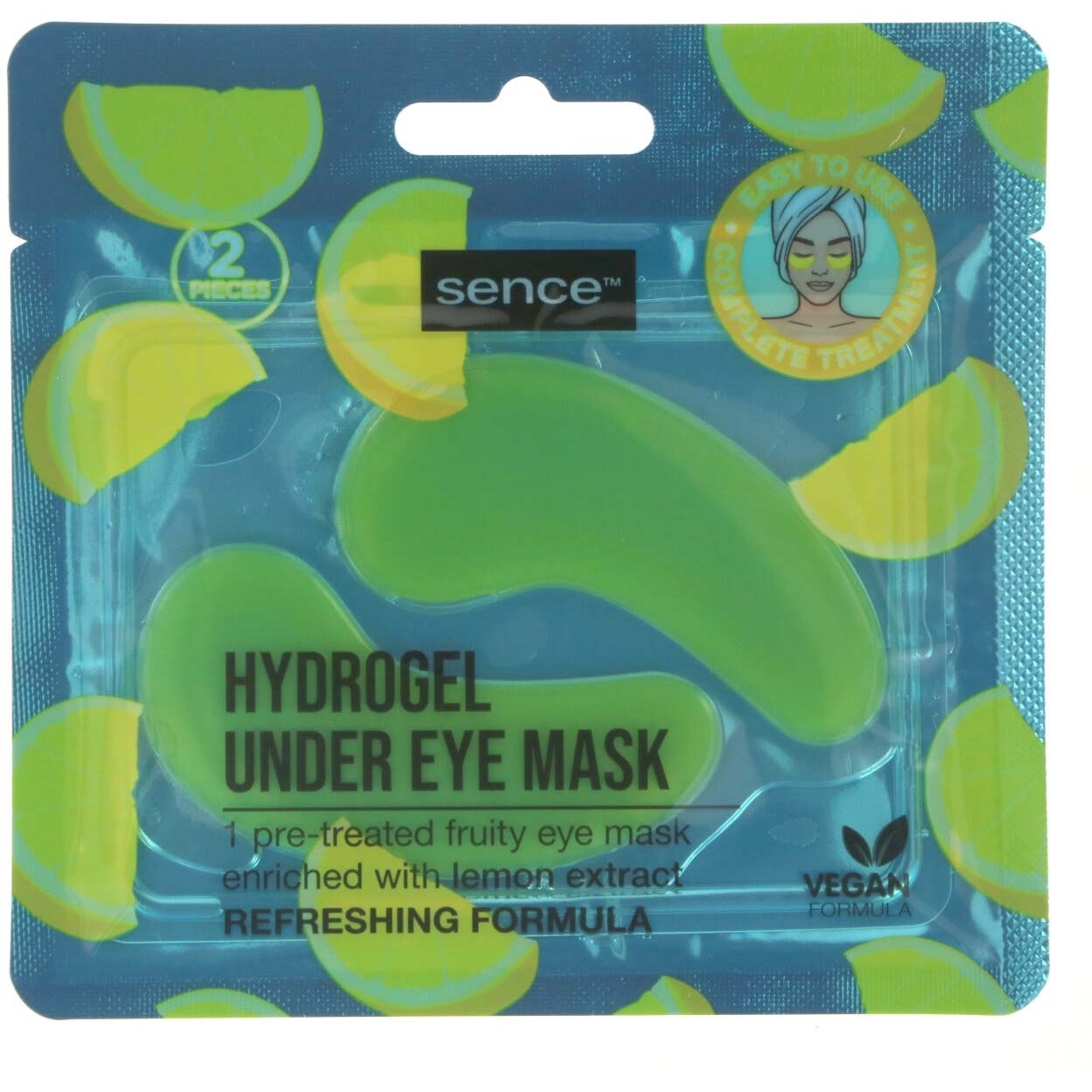 Sencebeauty Eye Mask Hydrogel Under Eye Lemon 6 ml