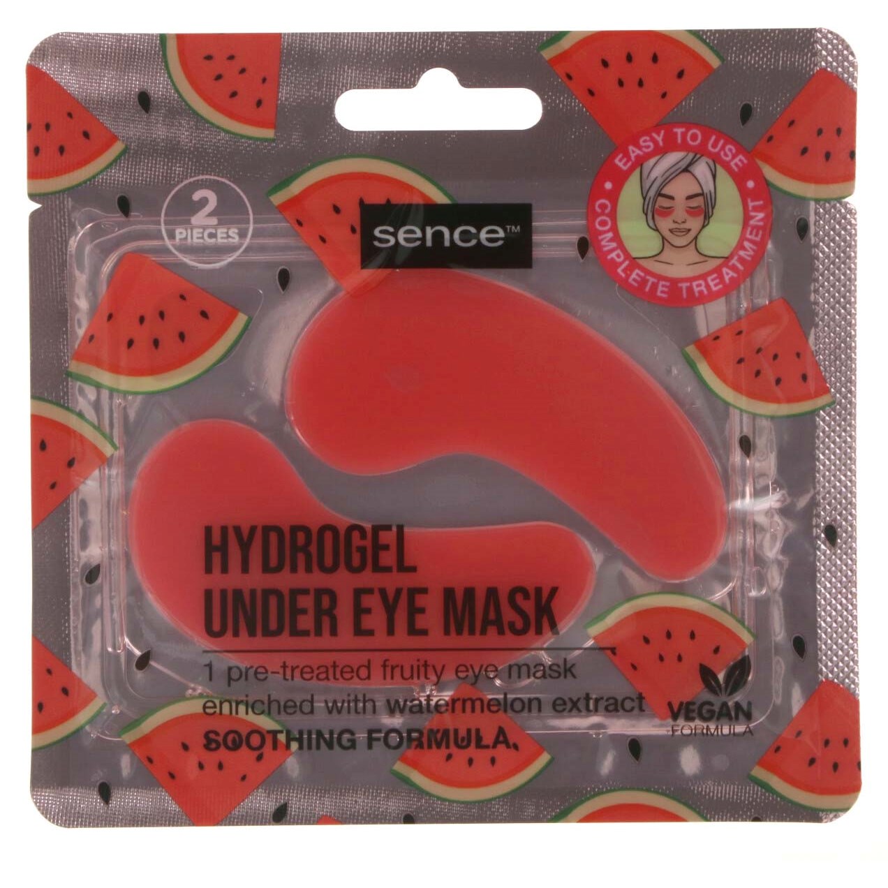 Sencebeauty Eye Mask Hydrogel Under Eye Watermelon 6 ml