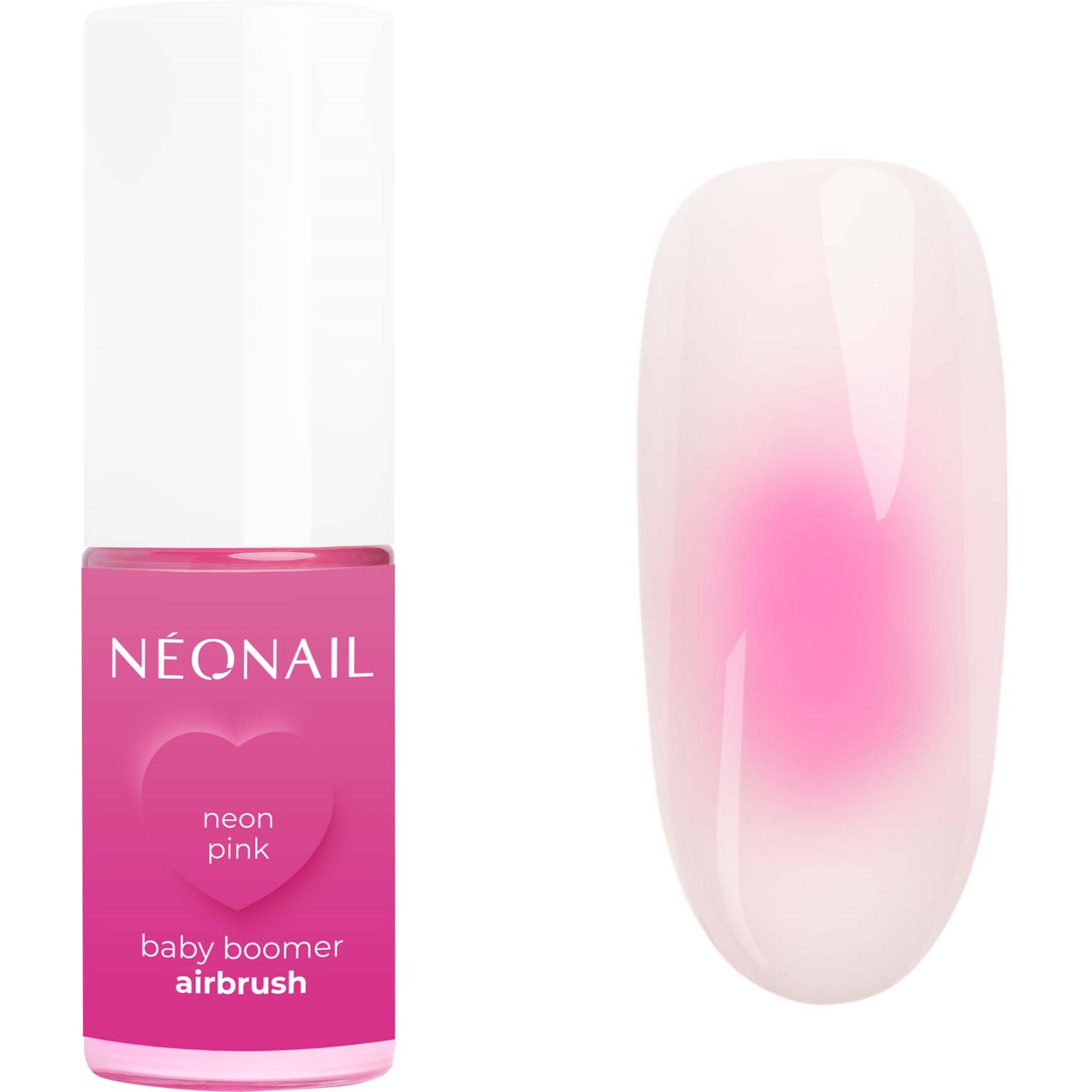 NEONAIL Baby Boomer Airbrush Neon Pink