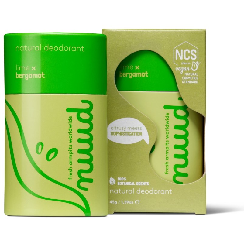 nuud Lime x Bergamot Deodorant Stick 45 g