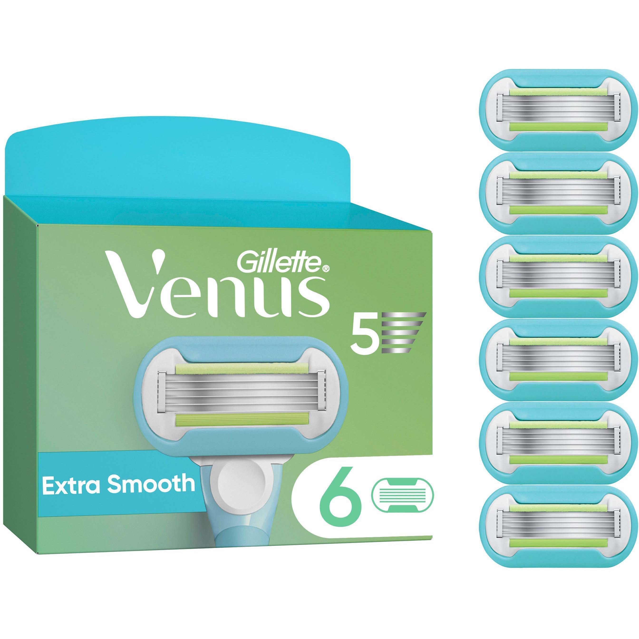 Gillette Venus Extra Smooth Razor Blades Women 6 st
