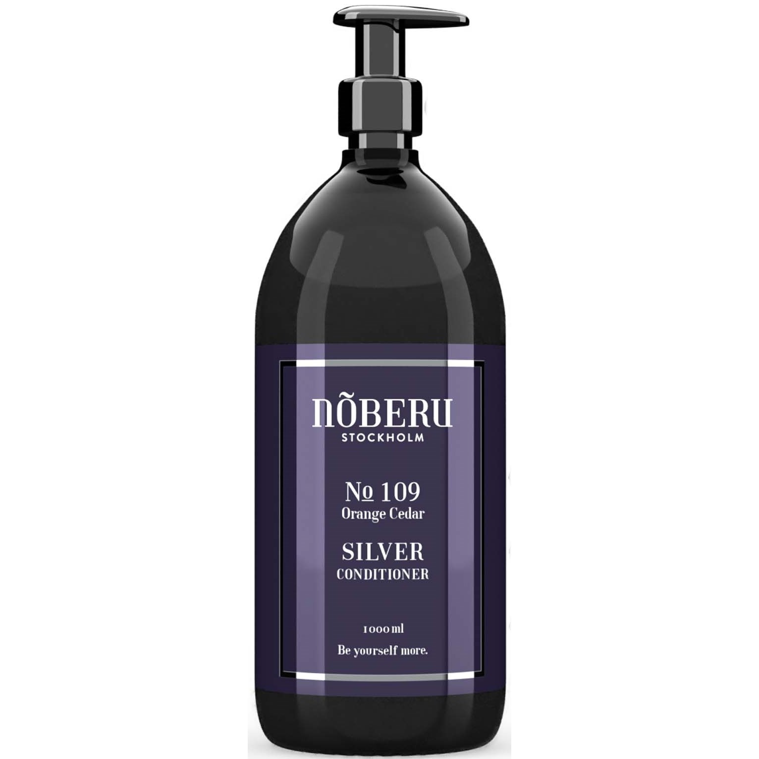 Nõberu Stockholm No 109 Orange Cedar Silver Conditioner 1000 ml