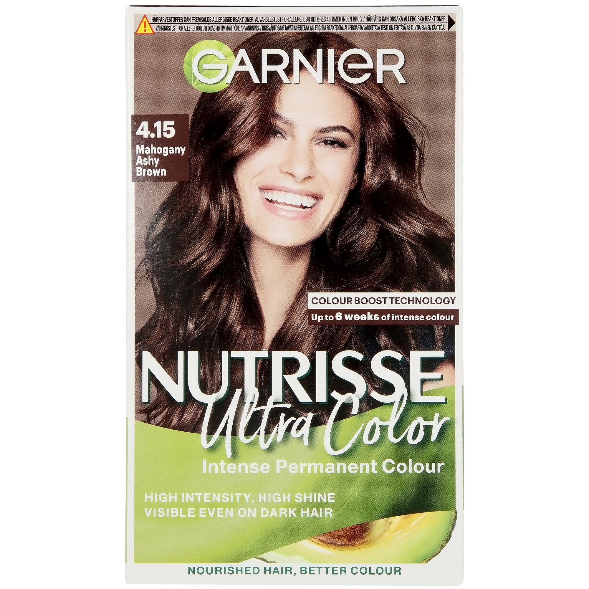 Garnier Nutrisse Nutrisse Ultra Color 4.15 Iced chestnut 4.15 Ice