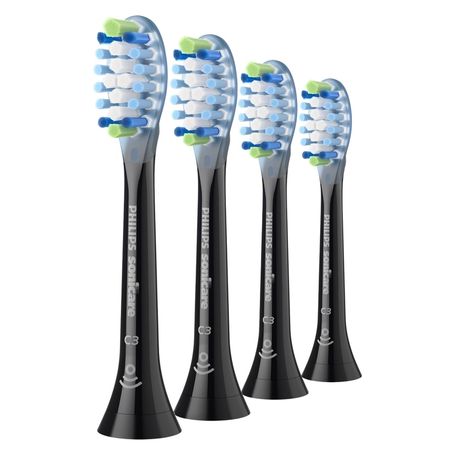 Philips Sonicare Premium Plaque Defence Brush Heads Black 4pcs