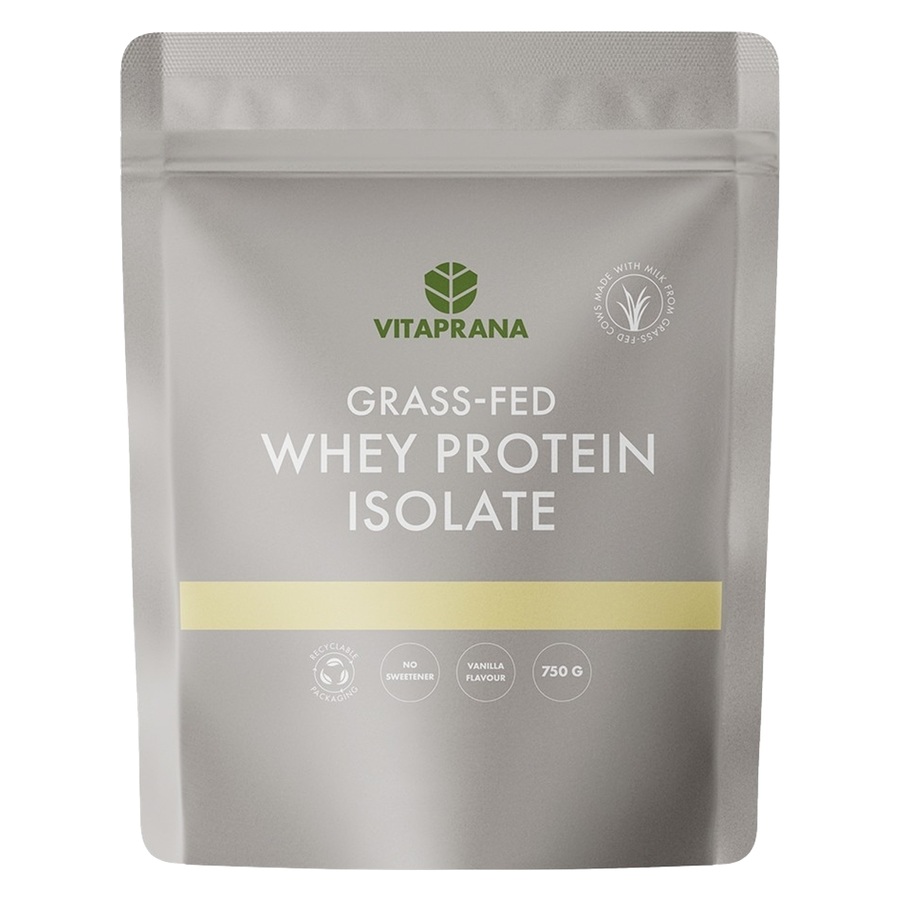 Grass-fed Whey Protein Isolate Vanilla 750g
