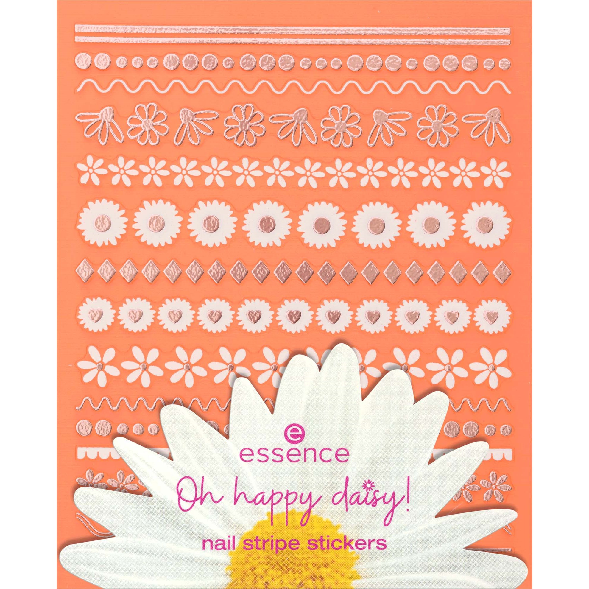 essence Oh happy daisy! Nail Stripe Stickers