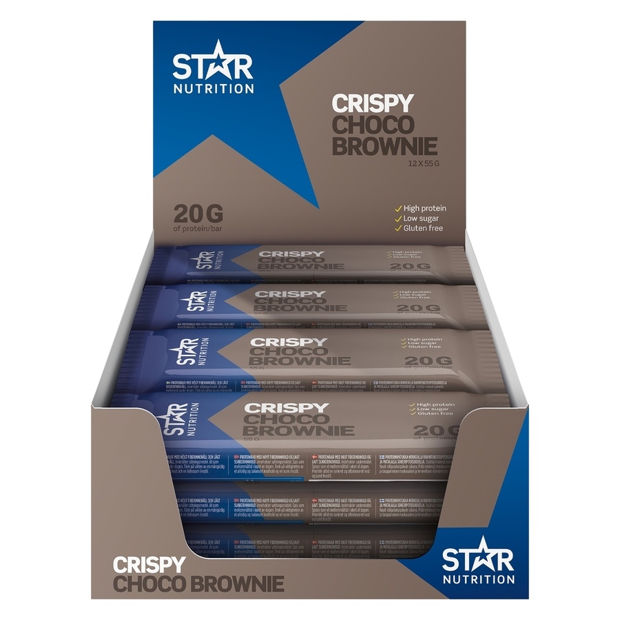 Star Nutrition Soft Protein Bar Choco Brownie 12x55g