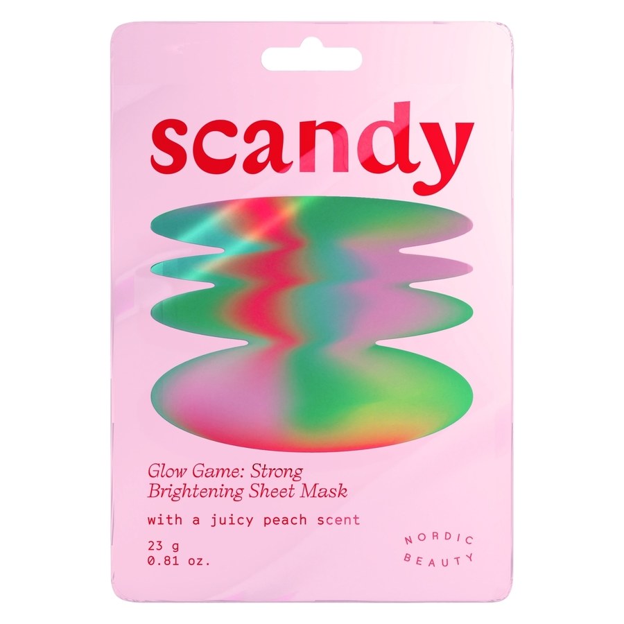 Scandy Glow Game: Strong Brightening Sheet Mask 23g