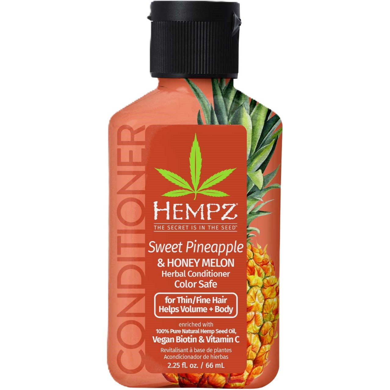 Hempz Mini Sweet Pineapple & Honey Melon Herbal Conditioner 66 ml