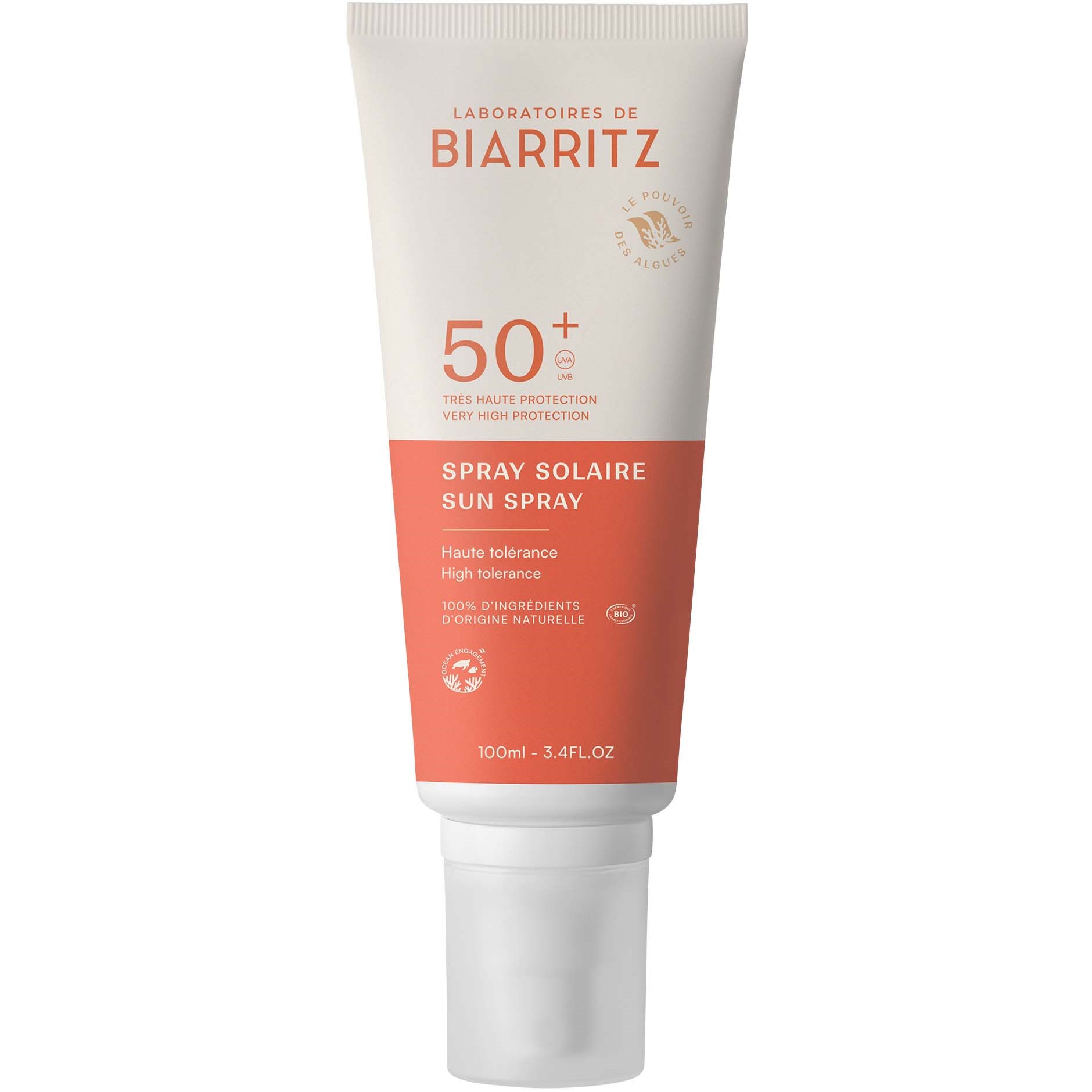 Laboratoires de Biarritz  DERMO Suncare Sunscreen Spray SPF50+ 10