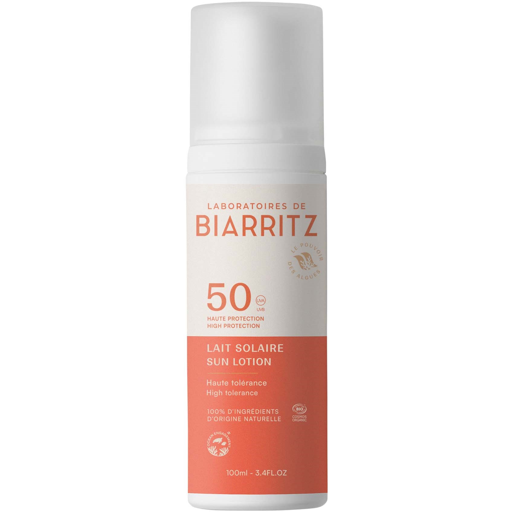 Laboratoires de Biarritz  DERMO Suncare Sunscreen Lotion SPF50 10