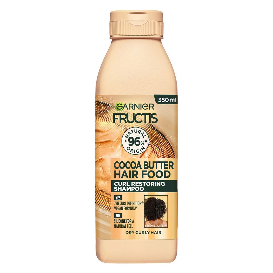 Garnier Fructis Hair Food Cocoa Butter Shampoo 350 ml