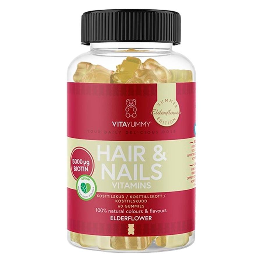 VitaYummy Hair & Nails Elderflower Summer Edition 2025 60pcs
