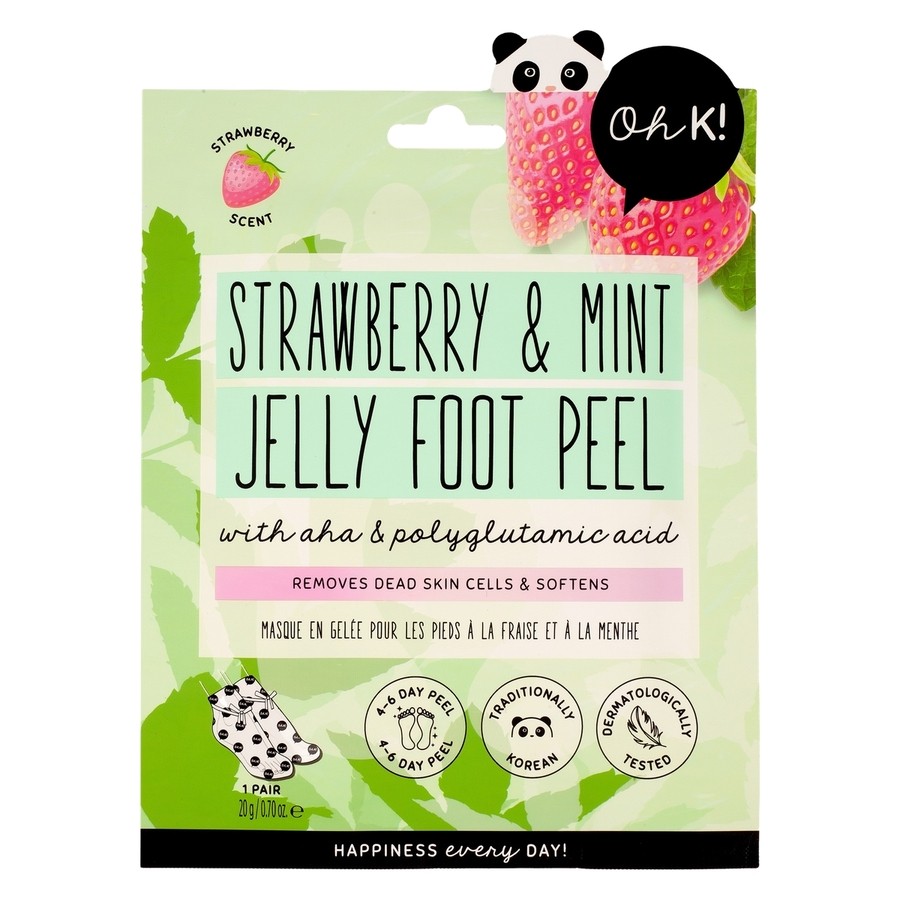 Oh K! Strawberry & Mint Jelly Foot Peel 20g