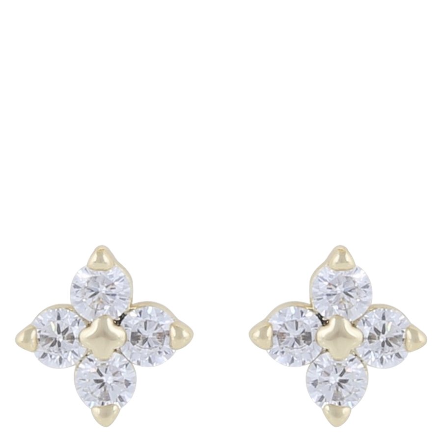 Snö Of Sweden Envy Small Earring Gold/Clear Onesize