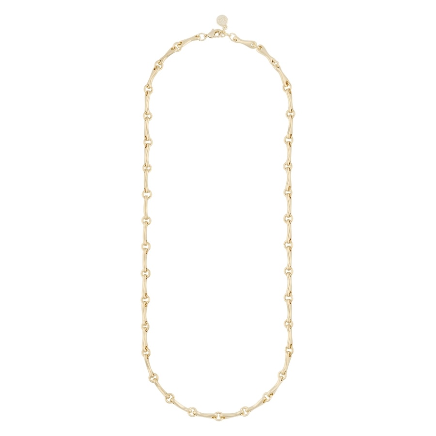 Snö Of Sweden Honey Link Necklace Gold 45cm