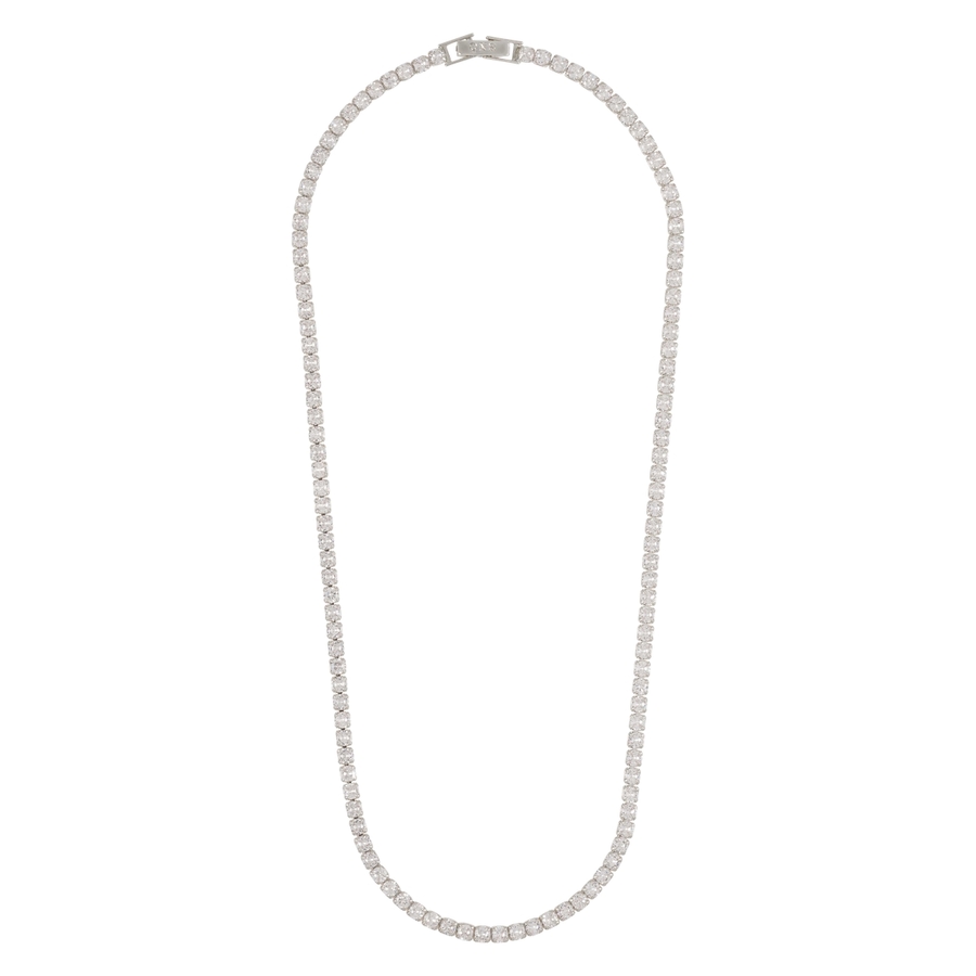 Snö Of Sweden Siri Necklace Silver 42cm