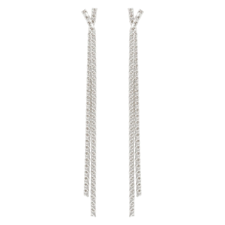 Snö Of Swede Honey Long Earring Silver