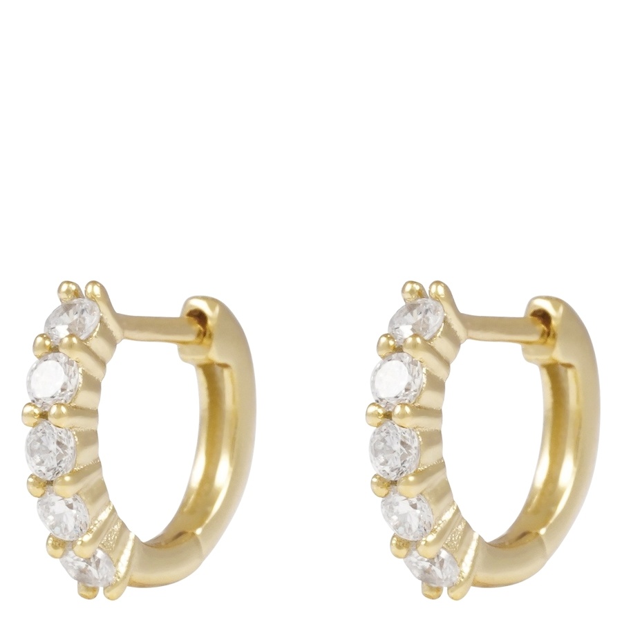 Snö Of Sweden Siri Small Hoop Earring Gold Onesize