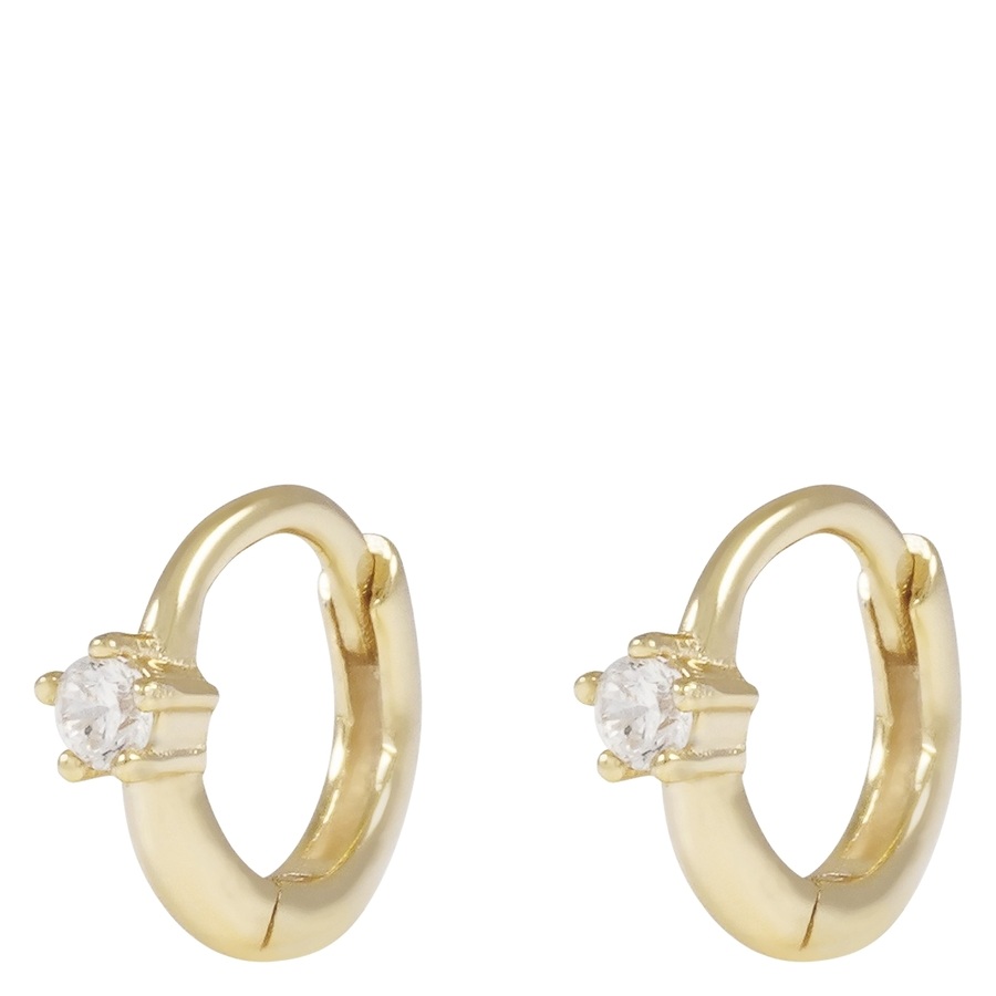 Snö Of Sweden Siri Mini Hoop Earring Gold Onesize