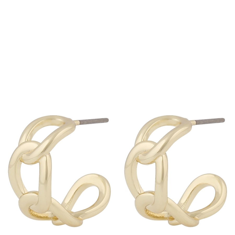 Snö Of Sweden Honey Oval Earring Gold Onesize