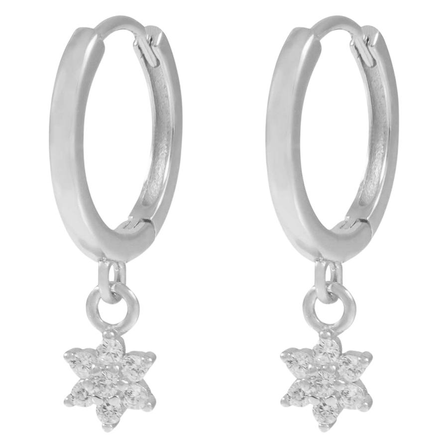 Snö Of Sweden Siri Pendant Earring Silver Onesize