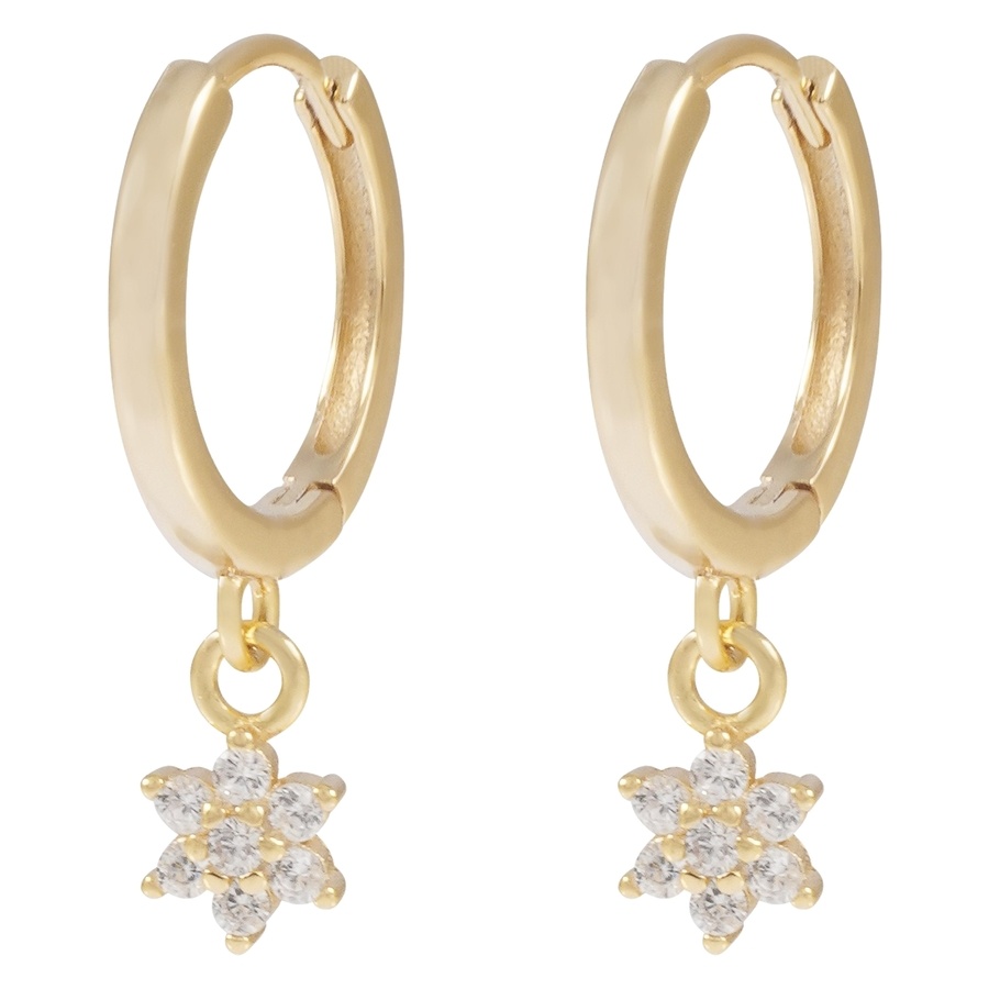 Snö Of Sweden Siri Pendant Earring Gold Onesize