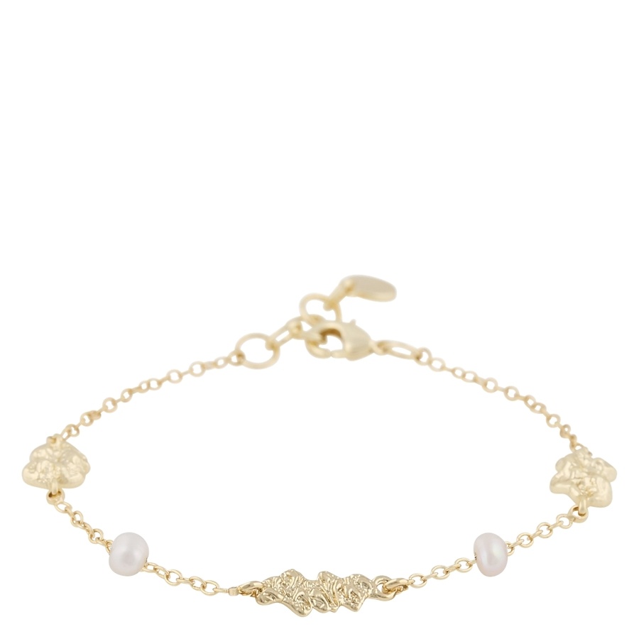 Snö Of Sweden Brittany Mix Bracelet Gold/White Onesize
