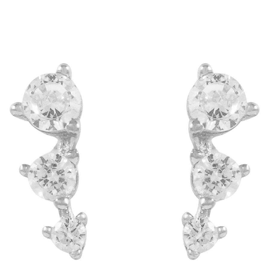 Snö Of Sweden Envy Mini Earring Silver Onesize