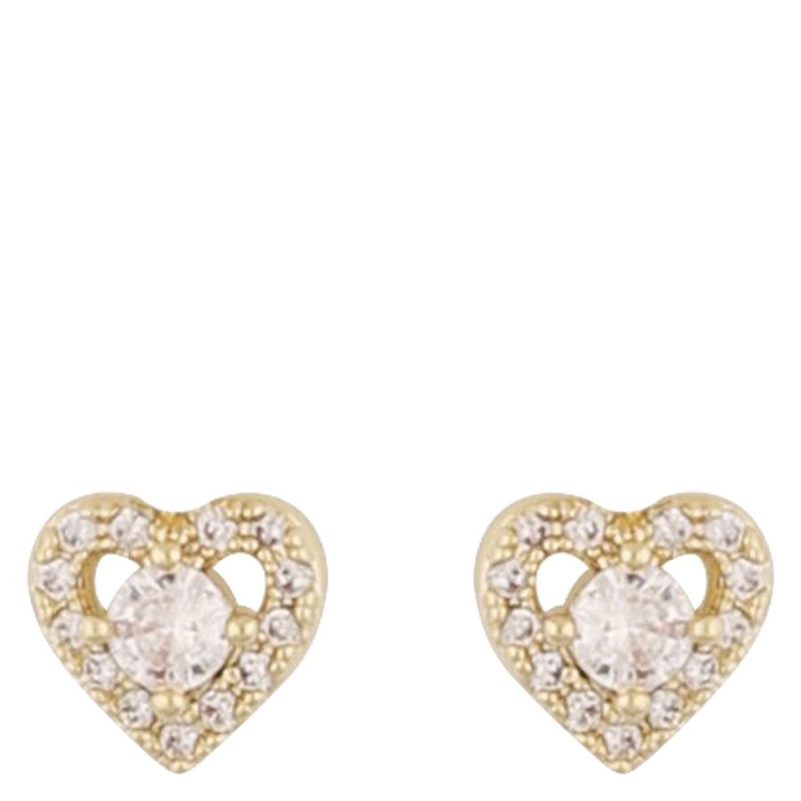 Snö Of Sweden Nisi Heart Small Earring Gold Onesize